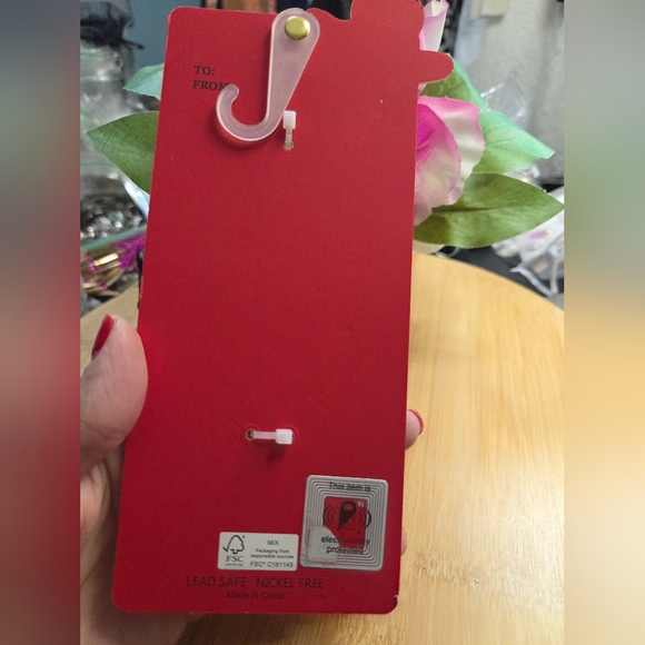 Black Mini Bag Charm Keychain Set - Picture 5 of 5